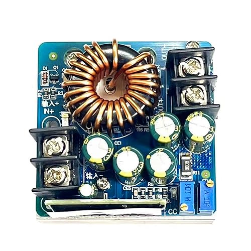 High Power Step Down Converter, 400W DC-DC 10.5V-60V to 0-45V Adjustable Supply Module, Buck Power Regulator Module