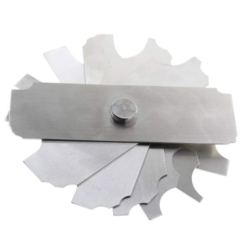 [Australia - AusPower] - V-WAC Gage Biting Edge Stainless Steel Welding Gauge Single Weld Gage Weld with 7 Piece Fillet Weld Gauge Gage SetCompatible with Welder Inspection V-WAC Gage+ MG-11 Gage 