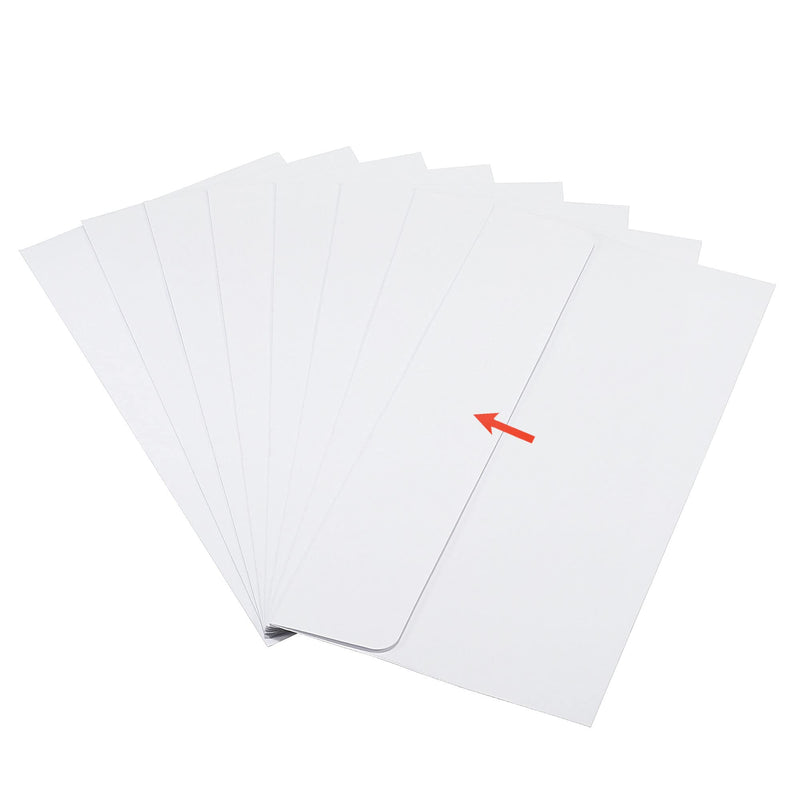 PATIKIL Small Arrow Stickers 0.5x0.4, 4 Sheet PET Self Adhesive Product Inspection Defects Indicator Industrial Work, Red