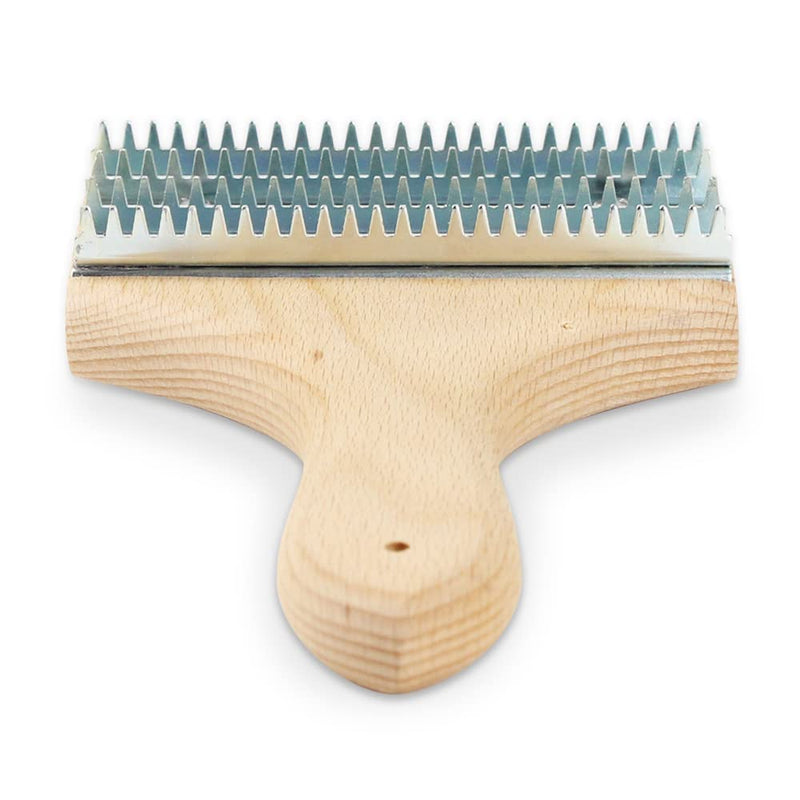 [Australia - AusPower] - BHA 8" Buffing Wheel Rake for Removing Residual Buff Compound, Single Handle 