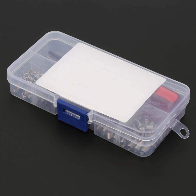 [Australia - AusPower] - 105pcs Threaded Inserts Repair Kit Stainless Steel Helicoil Type Wire Insert Installation Set (M4 x 0.7) M4 x 0.7 