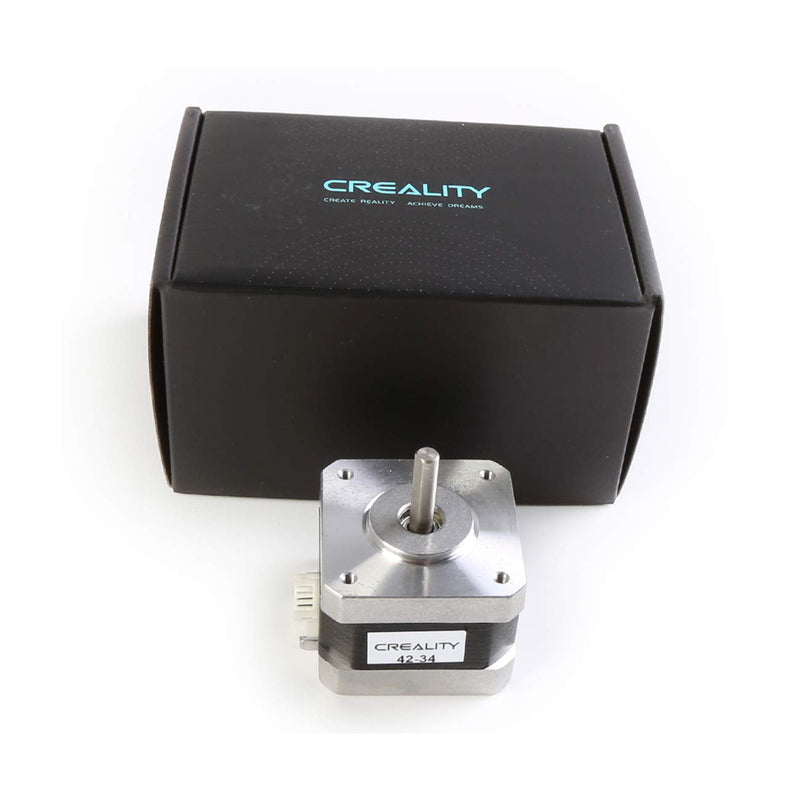 Creality FDM 3D Printer Stepper Motor 42-34, 2 Phases 0.8A 1.8 Degrees 0.4 N.M 42-34 Stepper Motor for Creality Ender-3 X/Y/Z Axis and CR-10 series Z Axis