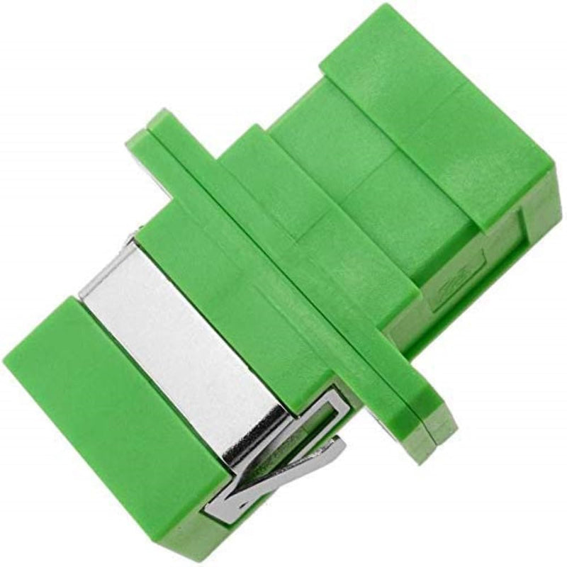 Elfcam - Fibre Optic Adapter SC/APC Female Female Simplex Single Mode 1 Piece 1 pc. SC-SC APC Simplex