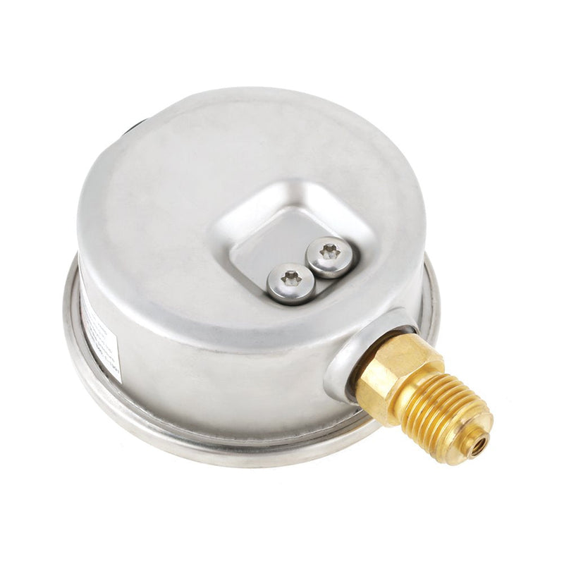 [Australia - AusPower] - Hydraulic Pressure Gauge, 0-400Bar / 0-5800PSI G1/4 63mm Plumbing Industrial Manometer Dial Pressure Gauge Meter for Water Oil Fuel 