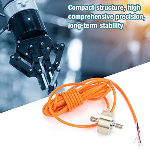 DYMH-103 Load Cell Miniature Weighing Sensor Pull Rod Pressure Tension Sensor Portable Crane Scale(0~20kg) 0~20kg