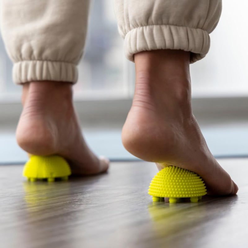 [Australia - AusPower] - NABOSO Neuro Ball, Foot Myofascial Release Tool, Textured Massage Ball for Feet, Self Massage, Mobility and Recovery New Green 