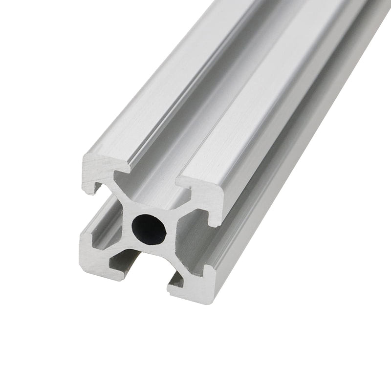 [Australia - AusPower] - 4Pcs T Slot 2020 Aluminum Extrusion European Standard Anodized Linear Rail for CNC 3D Printer Parts,Silver 300mm/11.81" 2020T-300mm Silver 