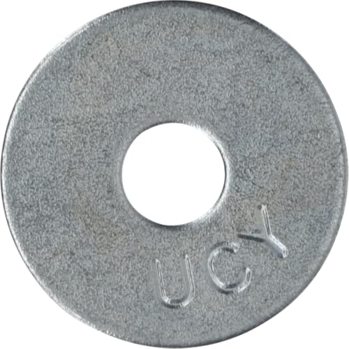 Hillman 1/4-inch x 1-inch zinc fender washers, 100-pack flat washers