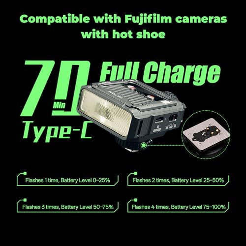 VLITROX Spark Z3-F TTL Camera Flash for Fujifilm Spark Z3-F Camera Flash