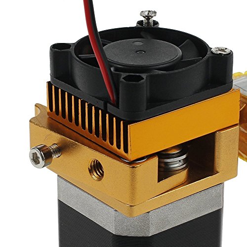 DollaTek 3D Printer MK8 Extruder hotend 0.4mm Nozzle Latest Upgrade Print Head 1.75mm Filament for 3D Printer Reprap Mendel MakerBot & Rework