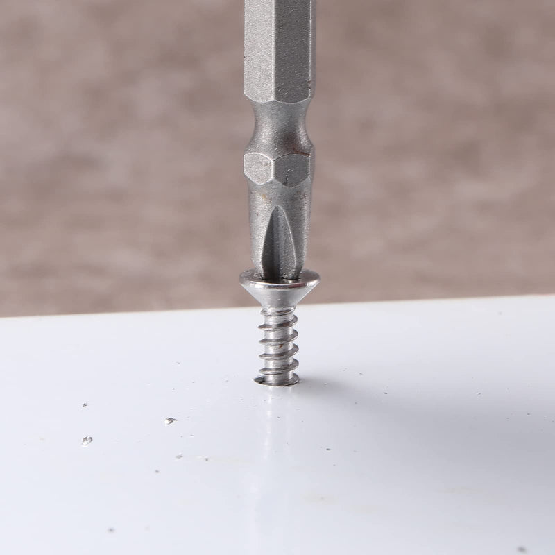 [Australia - AusPower] - #10 x 2" Sheet Metal Screws 100Pcs 410 Stainless Steel Flat Head Tek Screws Fast Self Tapping Screws by SG TZH #10 x 2" 