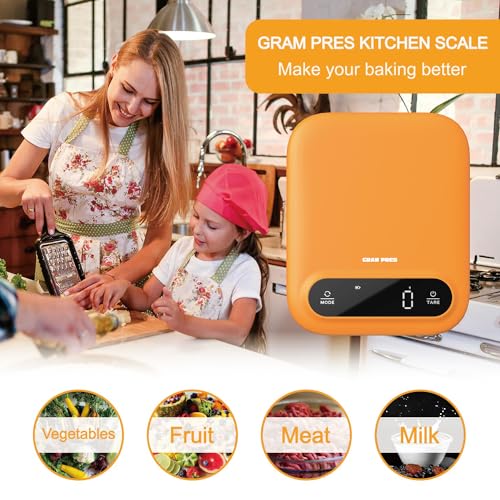 GRAM PRES Digital Food Scale 11lb/0.01oz