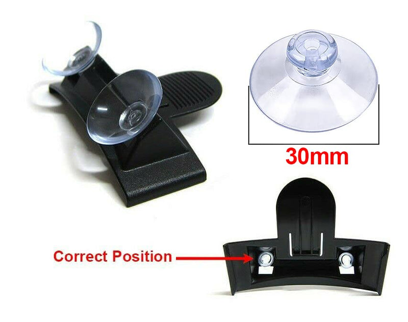 [Australia - AusPower] - Ramtech 4 Pack Car Windshield Adhesive Suction Cups Replacement Kit for Valentine One V1 Gen1 and V1 Gen2 Radar Laser Detector Mount, SCV1 