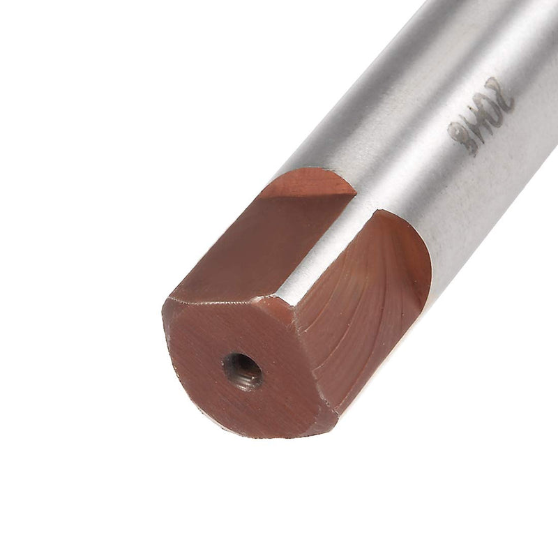 [Australia - AusPower] - uxcell Hand Reamer 20mm Alloy Tool Steel H8 8 Straight Flutes Hand Milling Cutter Tool Metric Reaming Drill Bit for Metal 