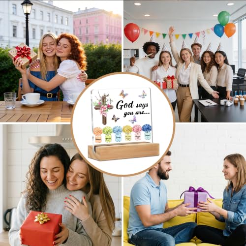 Christian Gifts for Women Birthday, Inspirational Gifts for Women Decor A True Friend