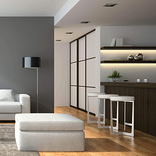 Sebson® 12 V LED Strip, Warm White, Under-Unit Light, 30 cm Kitchen Light Strip with Plug and Switch, 8.8 x 6.7 x 300 mm | Flat under-unit light cabinet - warm white 2W 190lm - light strip with power supply, switch and connection cables - 9x7x300mm