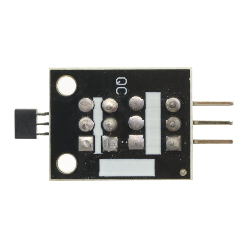 [Australia - AusPower] - 6Pcs Hall Effect Magnetic Sensor Module A3144 Hall Effect Sensor for Arduino PIC AVR Smart Cars DC 5V 