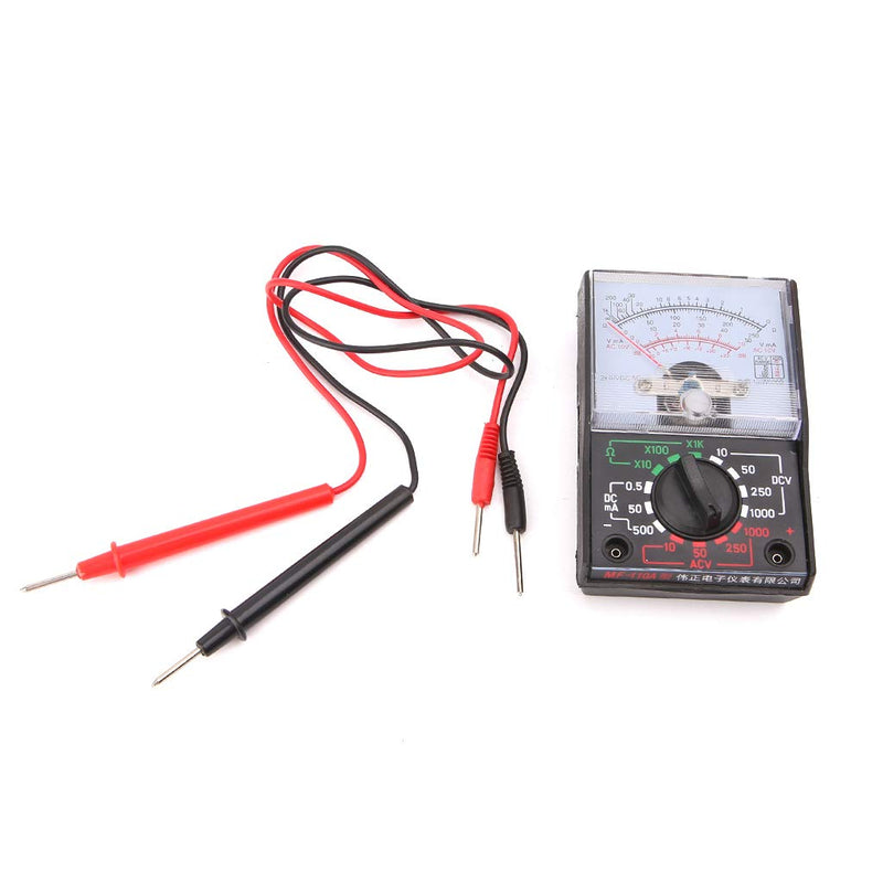 [Australia - AusPower] - For 1000V Voltmeter 250mA Ammeter 1K Resistance Meter Analog Multimeter To Multimeter Test Leads Set 
