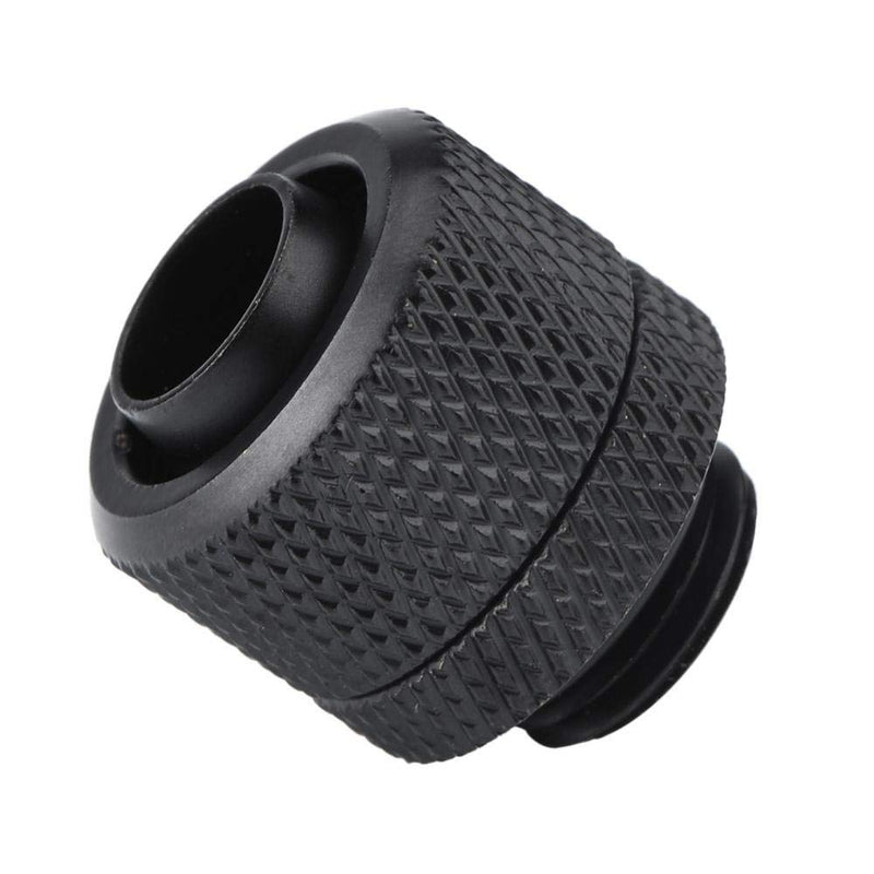 [Australia - AusPower] - Diyeeni Fitting 1/4 Inch Thread PC Water Cooling Connectors Compression Fitting for 9.5 mm (ID) / 12.7 mm (OD) Hose Pack of 2 