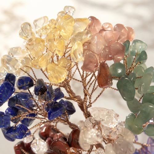Crystal Tree 7-8 Inch for 7 Chakra Feng Shui Healing Decor