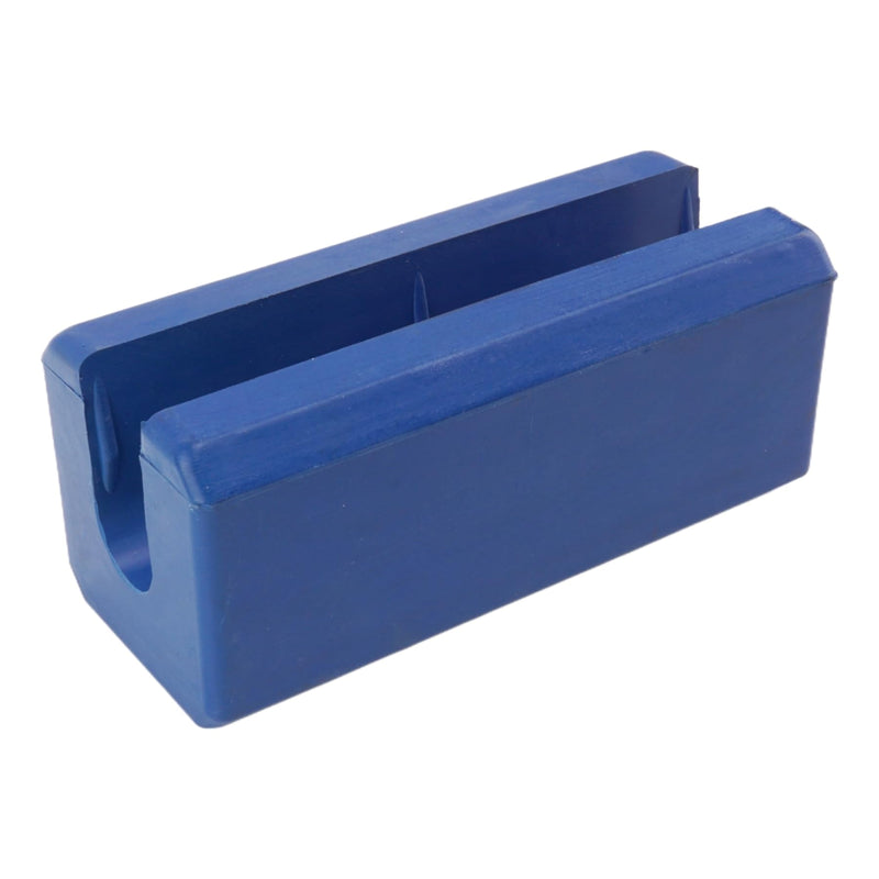Outboard Wedge Transom Support Saver for Single Ram Boat Motors Trailering | SeaSierra-7002 Rubber Safety Supports Used on Mercury Yamaha Evinrude Johnson Honda Suzuki Marine Engine Blue Square Outboard Transom Support