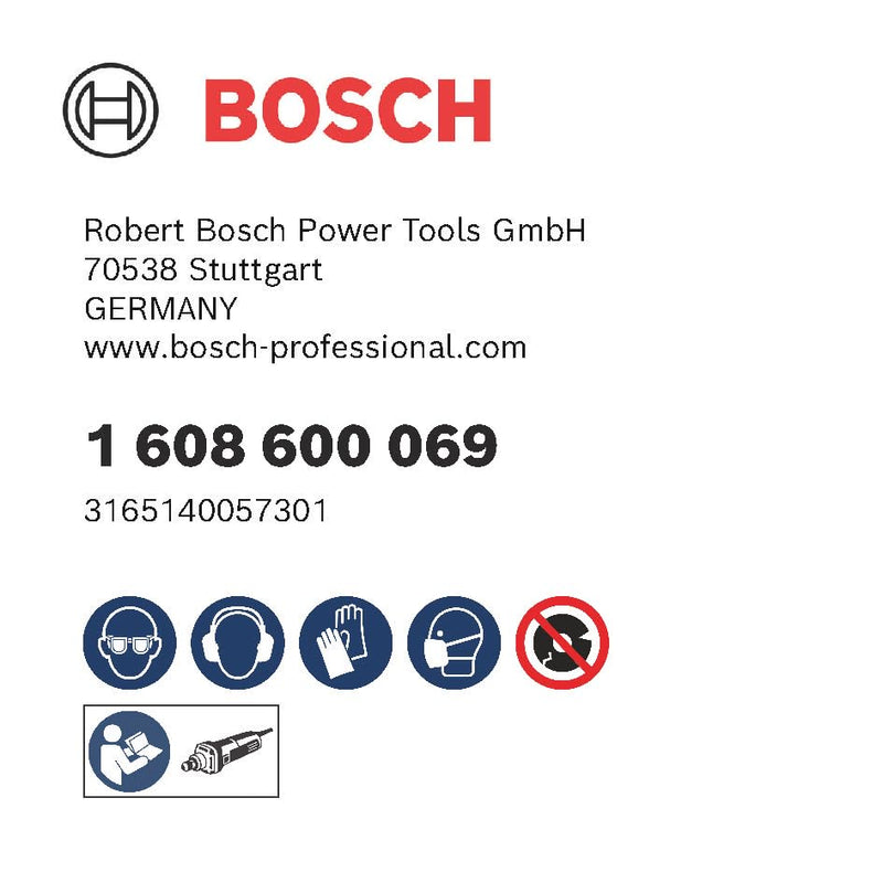 Bosch Professional 1 x Sanding Disc (for Grey Cast Iron, Diameter 125 mm, Grit 24, Accessories for Straight Sanders) Ø 125 mm