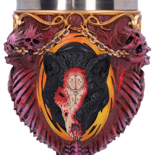 Nemesis Now Diablo IV Mephisto Goblet, Dark Fantasy Drinkware, Collectible Diablo IV Merchandise and Gifts