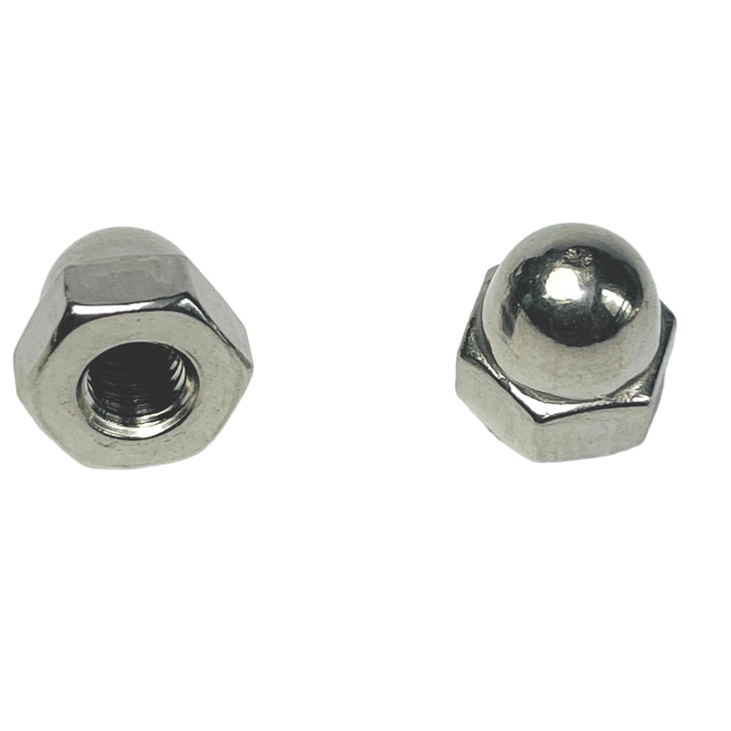 [Australia - AusPower] - 52pcs 10-32 Acorn Cap Nuts,10-32 Cap Nuts,Acorn Hex Cap Dome Head Nuts,Dome Nuts,304 Stainless Steel Acorn Nuts,Hardware Nuts,18-8,Bright Finish with Open End Wrench #10-32 
