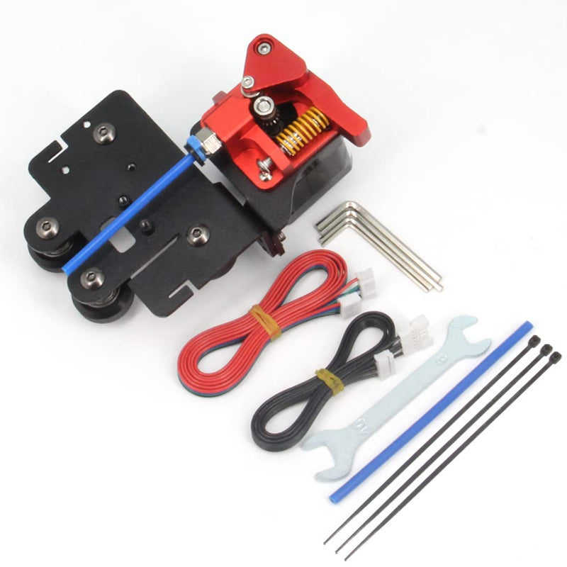 [Australia - AusPower] - Ender 5 pro Direct Drive Upgrade Kit Aluminum Plate with Dual Gear Extruder with Motor, Easy Print TPU Flexible Filament for Ender 5 (Aluminum Plate+Dual Extruder+Motor Kit) Aluminum Plate+Dual Extruder+Motor Kit 