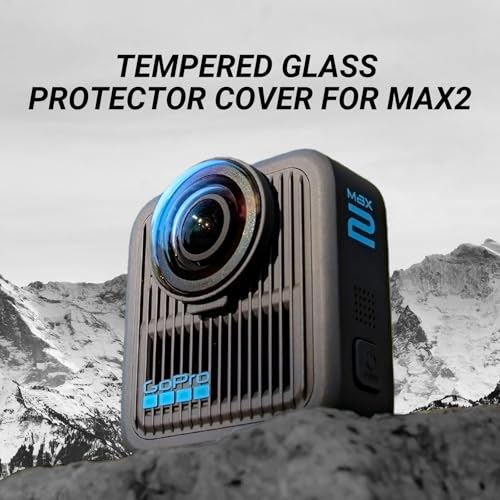 Lens Guards for Gopro MAX2, Lens Protector Cover for Go Pro MAX 2 Premium Combo Accessorie (Optical glass)