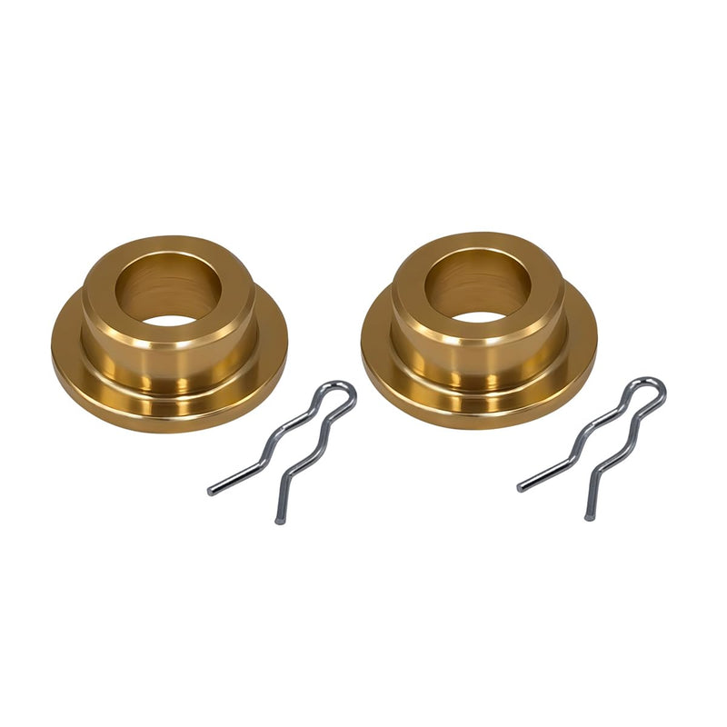 [Australia - AusPower] - 2Pcs AOD Transmission Throttle Valve Linkage TV Cable Brass Grommet Bushing Upgrade Kit For Ford Mustang 1987-1993 For Lincoln Town Car 1987-1992 F3SZ-7H303-B F3SZ7H303B 