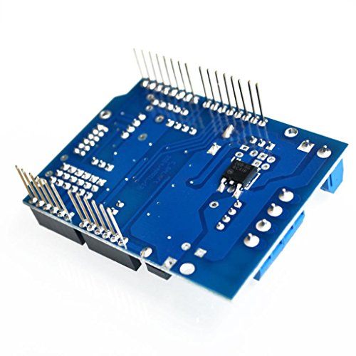 DollaTek L298P Motor Driver Module H Bridge Drive Shield Expansion Board High Performance DC Stepper Motor Controller for Arduino