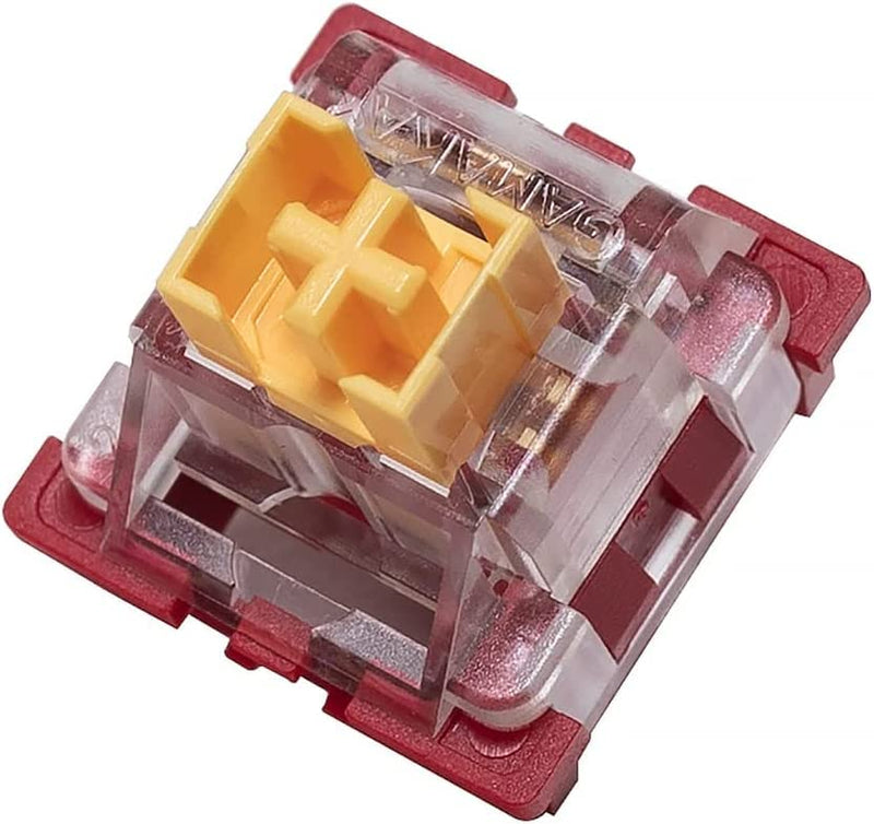 [Australia - AusPower] - GK GAMAKAY Silent Linear Mechanical Keyboard Switch, 70Pcs/Pack GamaKay Phoenix Switch 3 Pin Pre-lubed Switches for LK67 TK75 CK68 DIY Mechanical Gaming Keyboard (Phoenix Switch-70Pcs) Phoenix Switch-70Pcs 