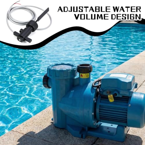 Temperature-resistant water paddle flow switch FS-10 100 V, adjustable flow ranges water switch, float switch for floating equipment, gas meter, water meter