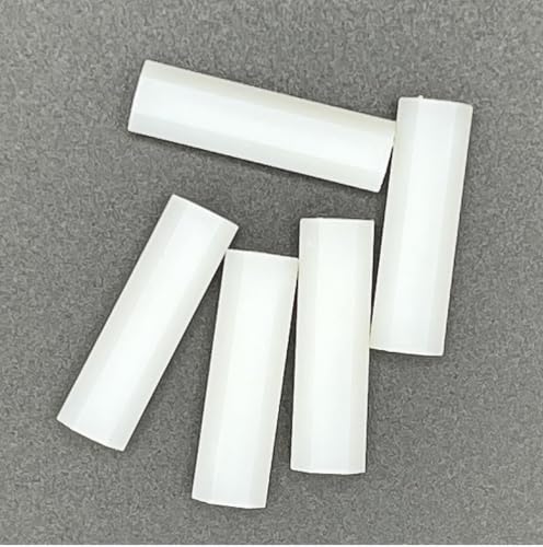 Generic #6-32 nylon hex standoffs, 1-inch length, pack of 10