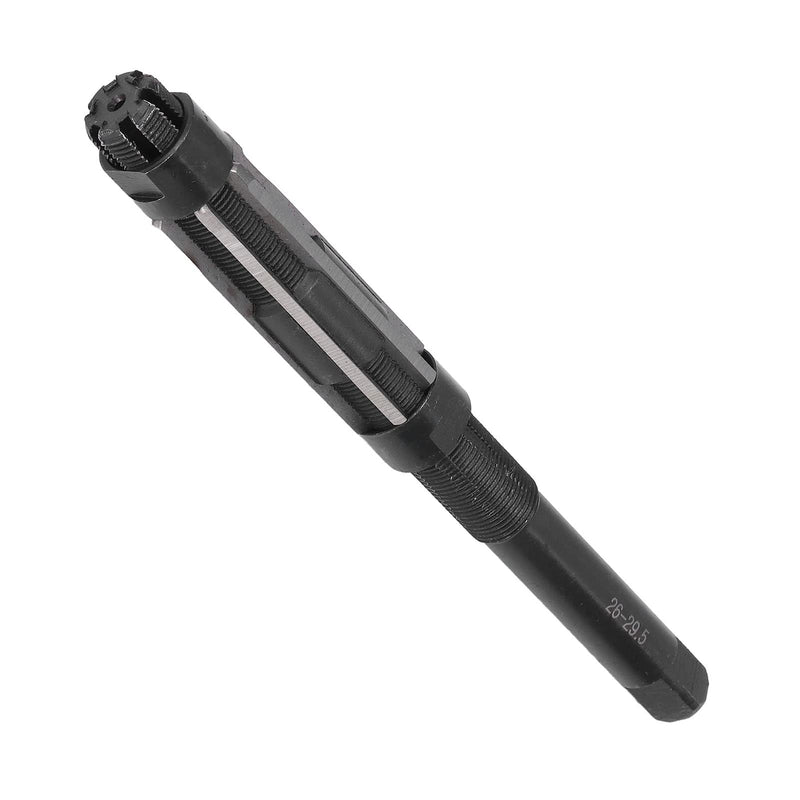 [Australia - AusPower] - Hand Reamer, HSS Reamer Cutter, High Speed Steel (HSS) Straight Shank Durable Adjustable Hand Reamer 26-29.5 mm for Working Metal Plates 