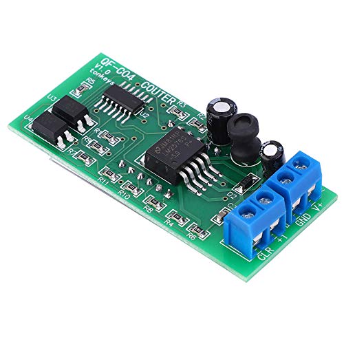 4-Digit Digital Counter Module with Memory Function, Electric Counting Meter 0-9999 Counting Range, DC 4-40V Digital Counter for Industrial Applications