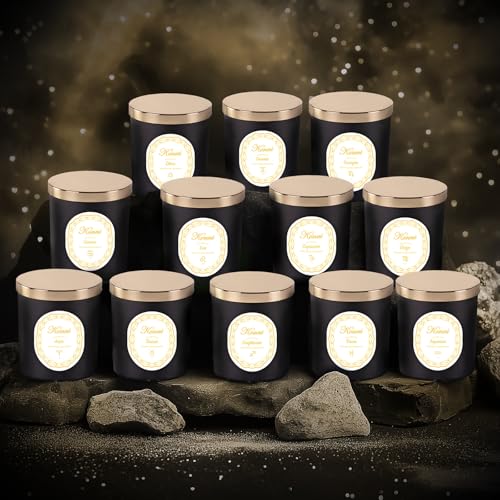 KONNI Sagittarius Zodiac Candle for Men Women, 7 oz Scented Candle, Pine and Cypress Aromatherapy for Relaxting, Soy Wax Astrology Candles Gift for Birthday in November and December, Long Lasting Burn