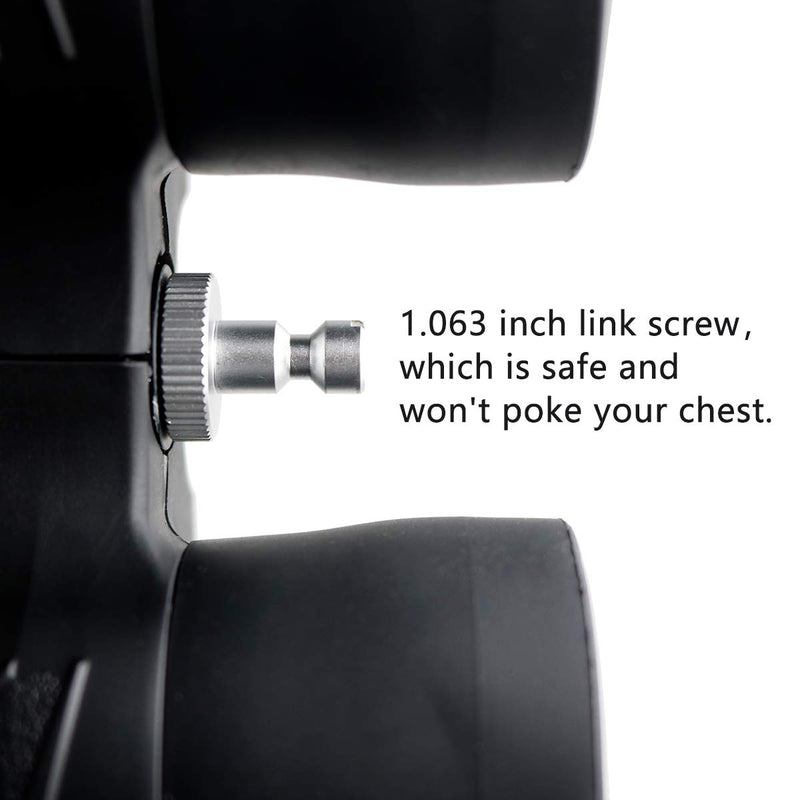 [Australia - AusPower] - Binocular Tripod Adapter Quick Release with 38mm Mounting Base 1/4-20 Inch Thread Removable Accessories for 8x42 10x50 12x60 15x56 15x60 15x70 20x60 25x70 Roof and Porro Binoculars. 