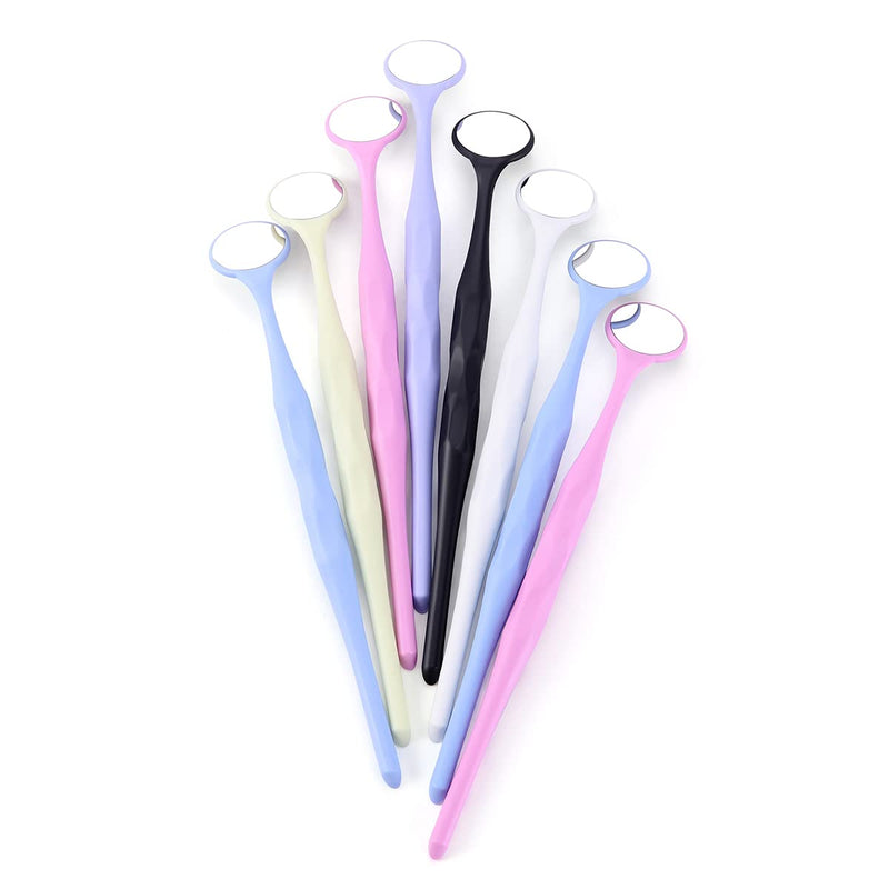 [Australia - AusPower] - 10pcs Dental Mouth Mirrors Double Sided, Autoclavable Premium Front Surface Exam Reflector, Oral Mirror Dentistry Instrument 