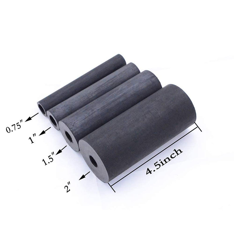 [Australia - AusPower] - Rubber Sanding Drum Set for Drill or Drill Press 4pcs 