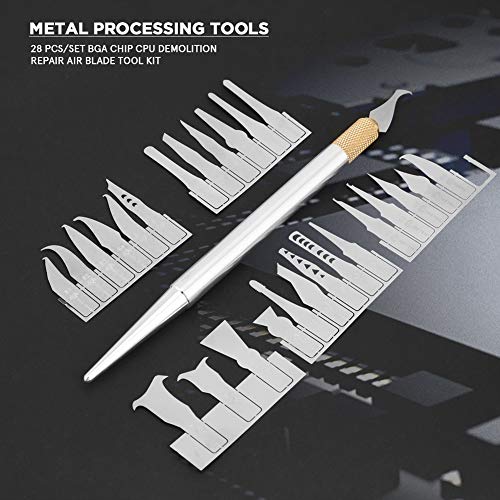 BGA Blade Repair Tool Kit BGA Chip CPU Cancel Motherboard Repair Repair Tool Kit for CPU Chip Removal