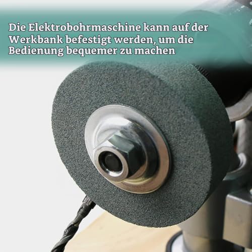 Grinding Wheel 75 mm, Pack of 3 Silicon Carbide Sanding Disc, Polishing Disc, Round Grinding Stone, Polishing Discs for Double Sanders for Metal, Ceramic, Wood
