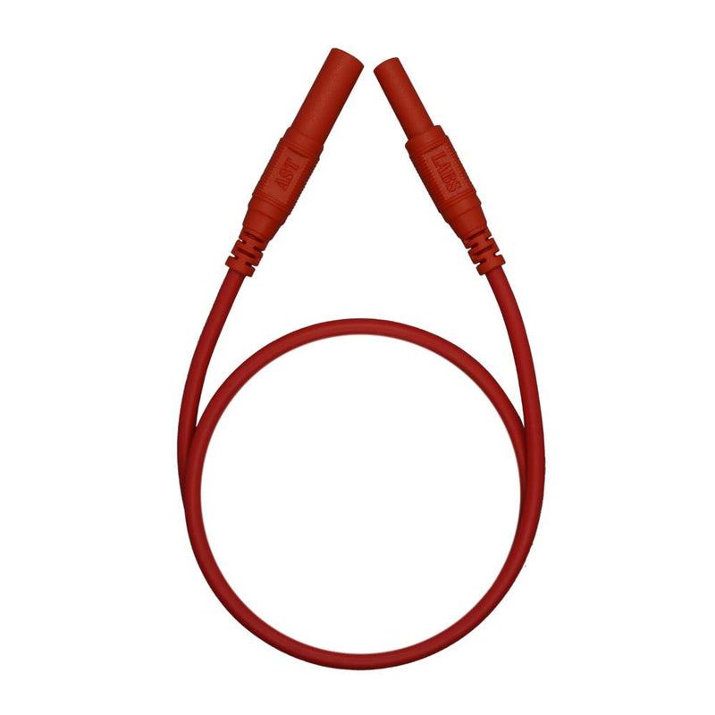[Australia - AusPower] - Test Lead Extension Cable Banana Plug 4 mm Straight-Straight (18 inch Male-Female, Black, Red, Green) 18 inch Male-Female 