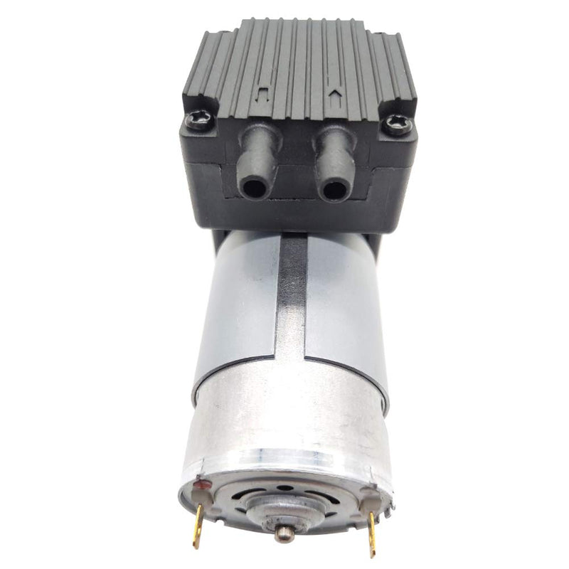 Vacuum pump DC 12V 12W, micro diaphragm pump air compressor -75KPA vacuum degree 12LPM flow,Suitable for breast pump parts replacement and vacuum adsorption projects