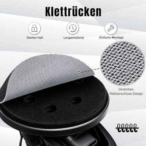 Sanding grid 225 mm, P120 sanding discs for drywall sanders | Pack of 10, dust-free anti-clogging design, thickened fastener, silicon carbide, drywall wood metal loops 120 grit