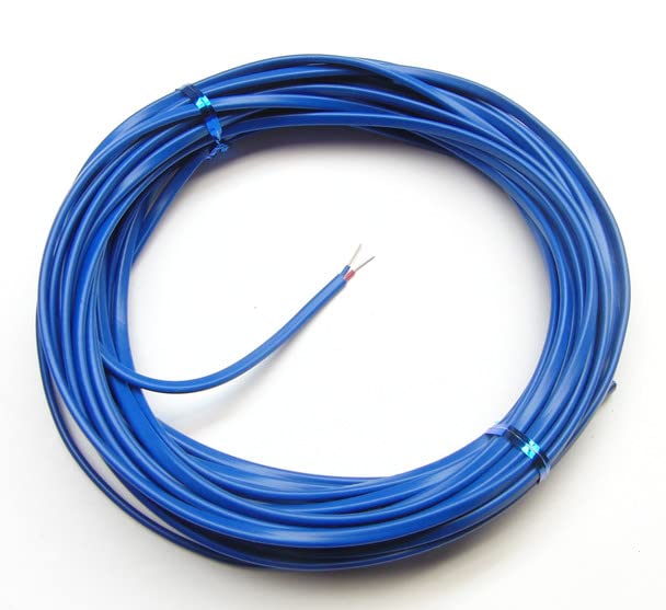 [Australia - AusPower] - T-Type Thermocouple Wire AWG 24 Solid Wire w. PVC Insulation - 10 yd 