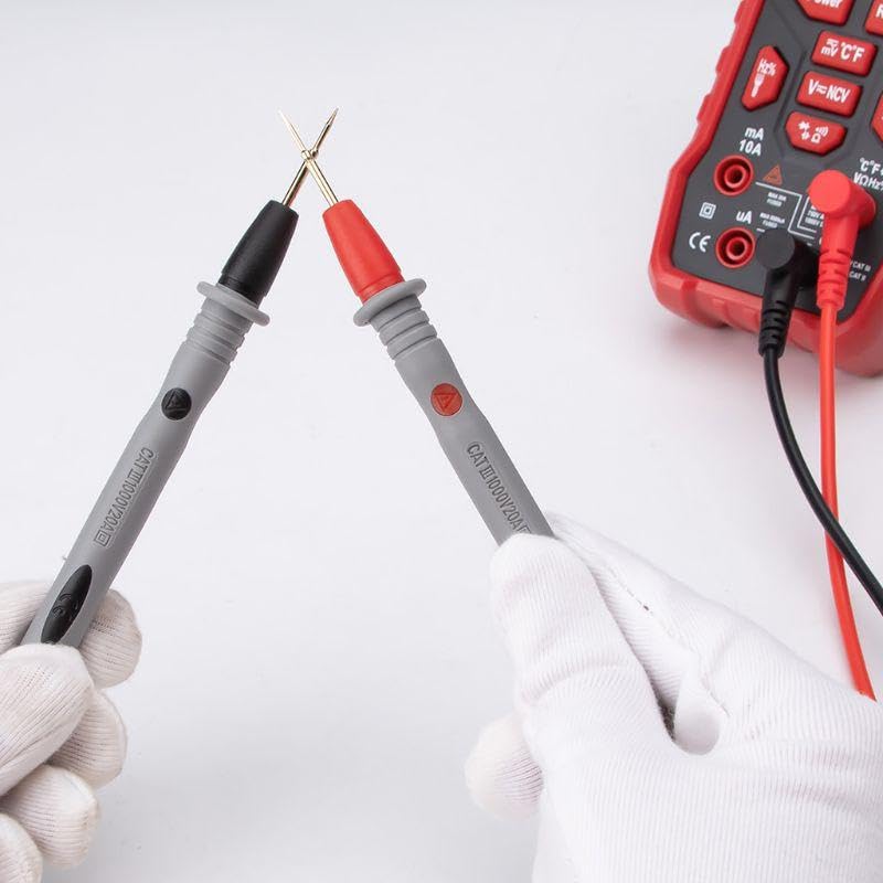 [Australia - AusPower] - 1000V 20A Multimeter Leads, Multimeter probes, Volt Meter Leads, Test Lead Kit 1 