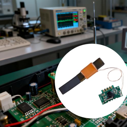 Ausi DCF77 Receiver Module DCF-3850M-800 - With DCF Antenna 1.1-5.05KHz for Radio Controlled Clocks