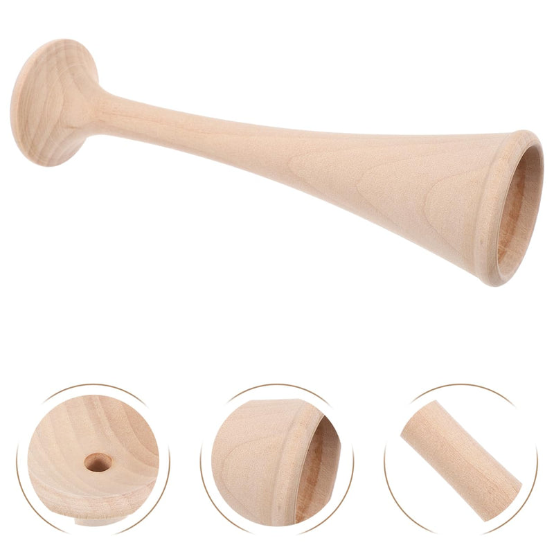 OUNONA Wooden Fetus Stethoscope Pregnancy Hearing Aid for Expectant Mothers Skin-Friendly Portable for Hearing Baby Heartbeat in Clinic and Home